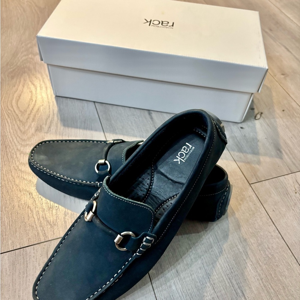 Nordstrom Rack Men's Blue Loafers Sz 9 M